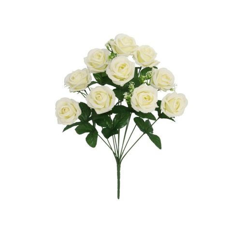 RAMO ROSAS X10-45 CMS *BLANCO 989411