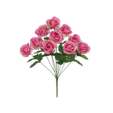 RAMO ROSAS X10 *FUCSIA 989473