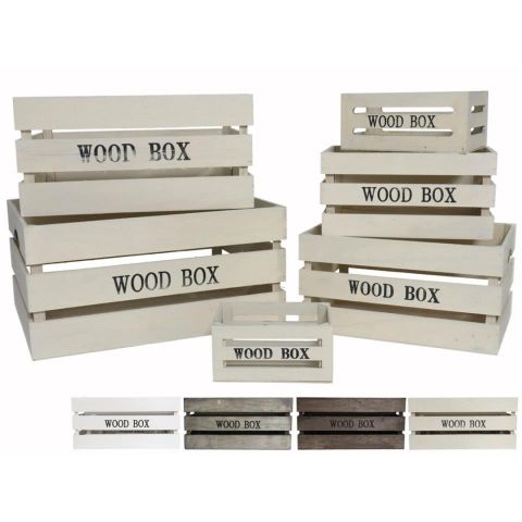 SET 6 CAJAS MADERA BUMP *SURTIDAS 081915