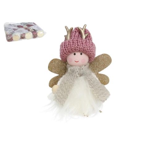  ANGEL GORRO *ROSA  10X8´5X5 CMS 96716