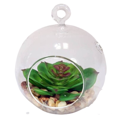 CRISTAL COLGANTE /ALOE 10CM *C943-2