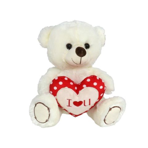 OSO STUAR  CORAZÓN 30CM 124711