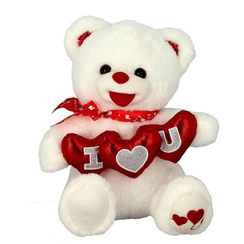 OSO TRES CORAZONES 18CM 2685