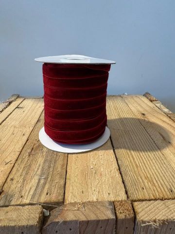 ROLLO LAZO TERCIOPELO 25M *BURDEOS