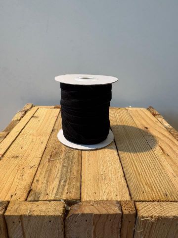 ROLLO LAZO TERCIOPELO 25M *NEGRO