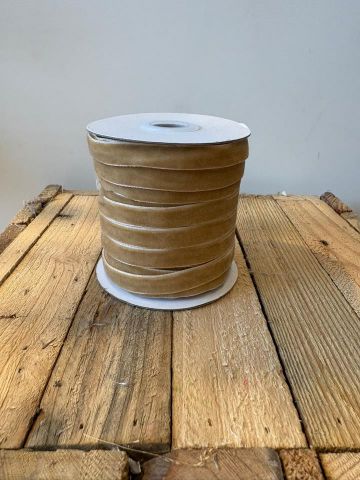 ROLLO LAZO TERCIOPELO 25M *CAMEL