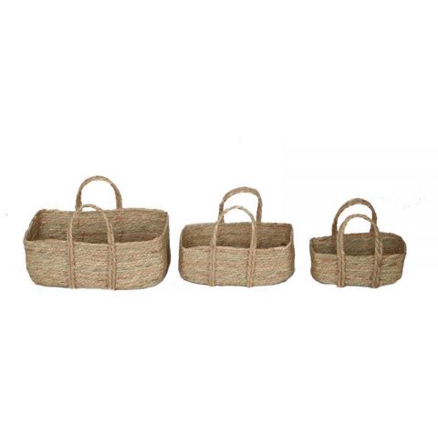 SET 3 CESTAS *NATURAL 0064856