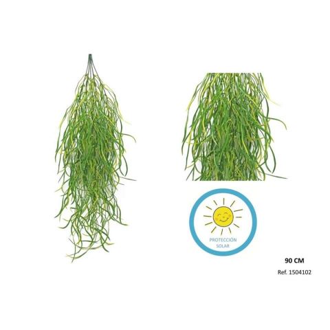 COLGANTE HIERBA VERDE CLARO 90CM PARA EXTERIOR 102