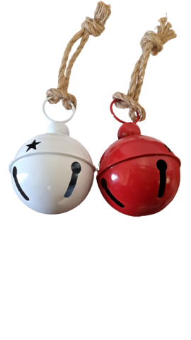 COLGANTE CASCABEL ESTRELLA 19X12CM 2STD *932226