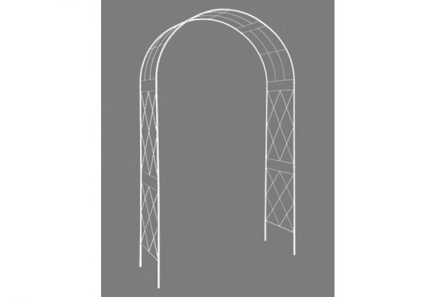 ARCO METAL BLANCO 120X36X240CM *0911631