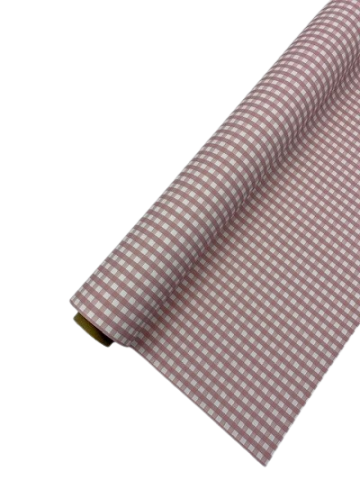 BOBINA VICHY DOBLE CARA *ROSA MAQUILLAJE 70X50M 