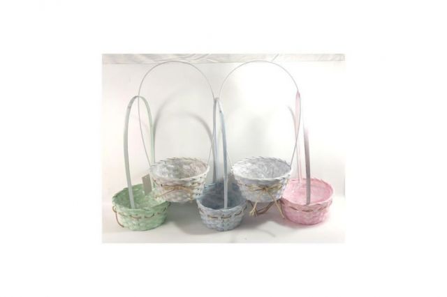 CESTA IND. 5 COLORES  22*11 ASA 46 cm 0281920