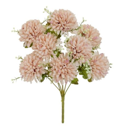 RAMO CRISANTEMO X8-42CM BEIG *234663