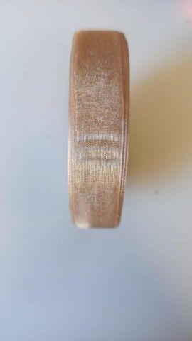 ROLLO CINTA ORGANZA 2CM *BEIG TOSTADO 79065