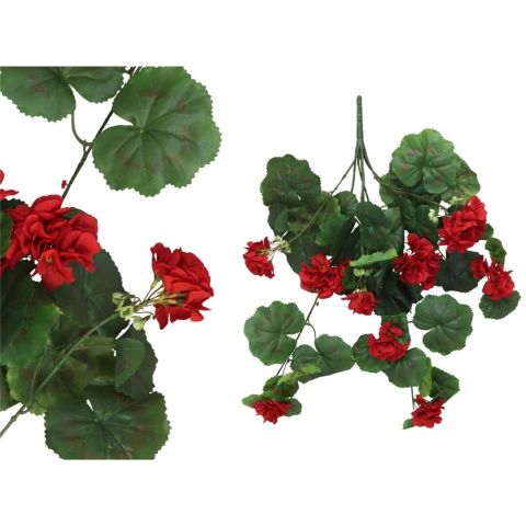 PLANTA COLGANTE GERANIO *ROJO X7 56 CMS 98880
