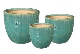 SET 3 MECETEROS VERDE *16169