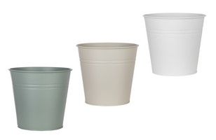 MACETERO METAL 3 COLORES *69671