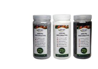 TARRO ARENA 3 COLORES SURTIDOS 700GR  *12969