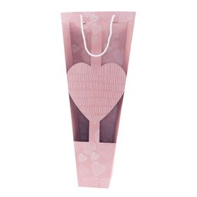 BOLSO CARTON *ROSA 30/11x12/11x68cm  79359