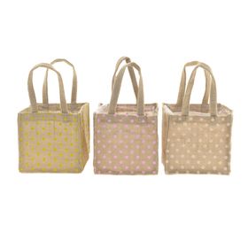 BOLSA DE YUTE LUNARES SURT3 13X13XX13CMS 79364