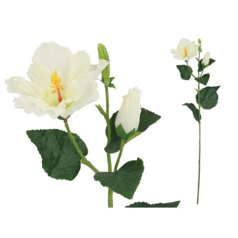 VARA HIBISCUS X2 60CM *BLANCO 438184