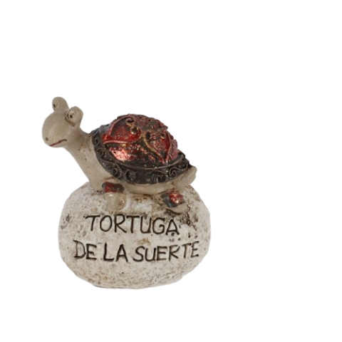PIEDRA TORTUGA DE LA SUERTE 5X3.5X6CM *509893