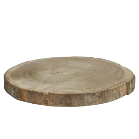 TRONCO MADERA 25X25X2.5CM *102344