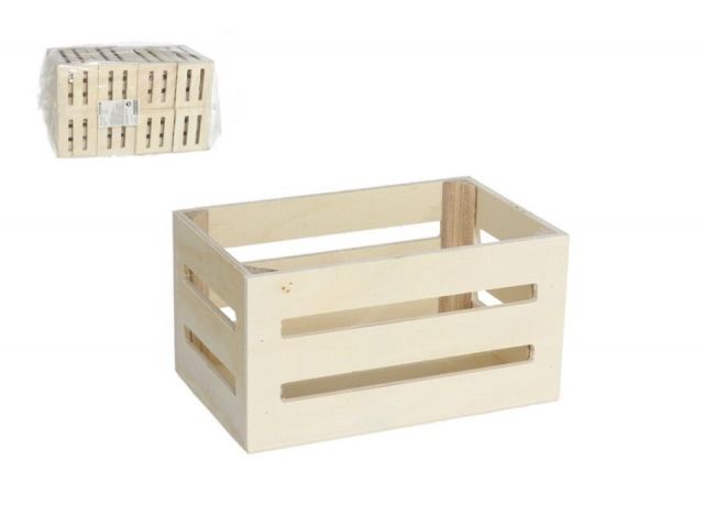CAJA MADERA 16X10´5X10CMS *NATURAL 40255