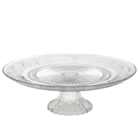 BANDEJA CRISTAL CON PIE 29X11CM *192208