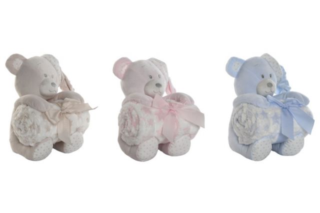 PELUCHE OSO MANTA BE-218531 3SURT