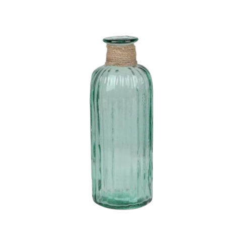 BOTELLA CRISTAL RECICLADO 11X28CM *08235