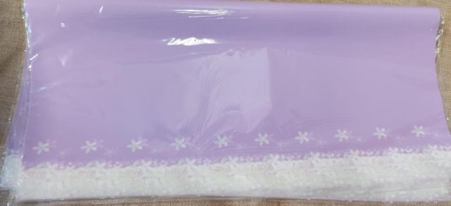 PAQUETE 12 LAMINA * CON FLORES*LILA 223534/011