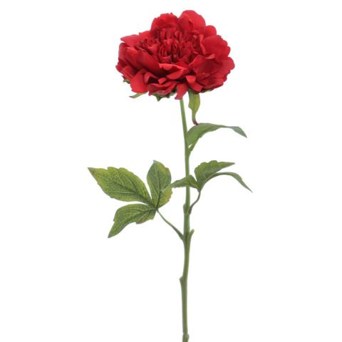 VARA PEONIA TACTO NATURAL *ROJO 6941-08