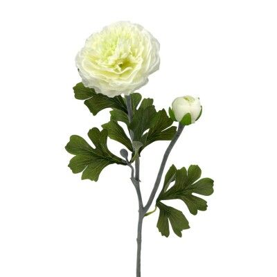 VARA RANUNCULOS X2 POLIESTE.*CREMA 53 CMS G767/1