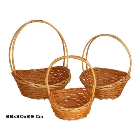 SET 3 CESTA MIMBRE *494616