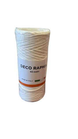 RAFIA SINTETICA 60MTR *BLANCO 