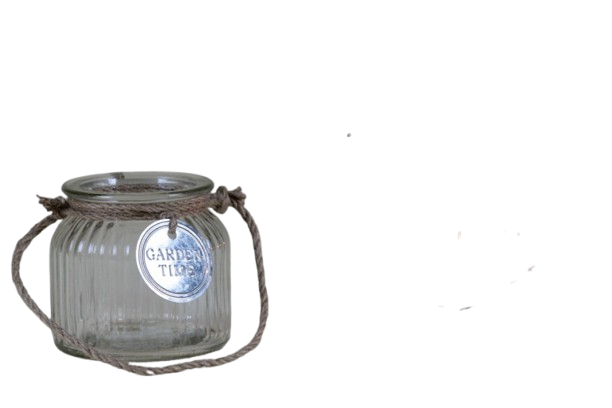 BOTE CRISTAL CON CUERDA 400558