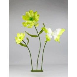 SET 3 FLORES DE PAPEL *223555