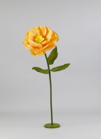 RANUNCULO GRANDE DE PAPEL *SALMON  110CM *223559