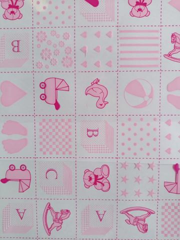 BOBINA CELOFAN BABY *ROSA 70X50M 