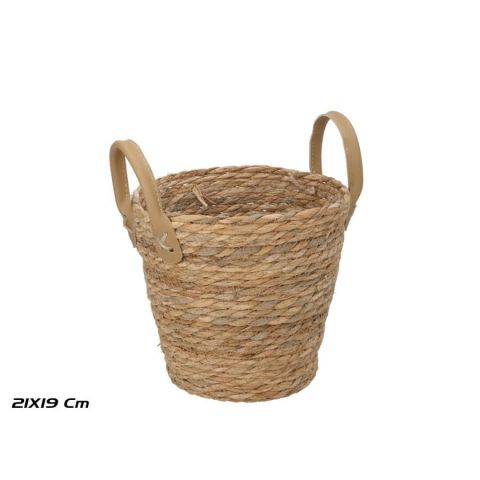 CESTA NATURA CON ASAS  21X19CM *530963