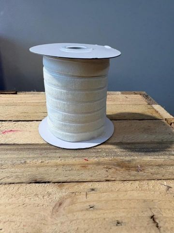 ROLLO LAZO TERCIOPELO *BLANCO ROTO