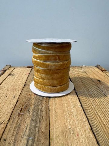 ROLLO LAZO TERCIOPELO 25M *TIERRA 80061