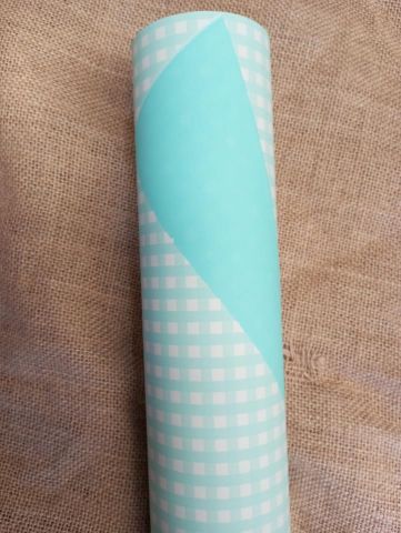 ROLLO PERLATO VICHY *TURQUESA