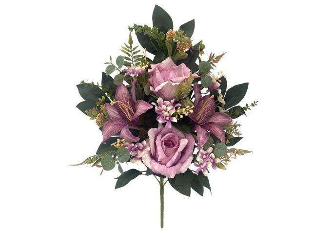 CONJUNTO ROS-LILIUM GLITTER X12-60CM(VT) 75356