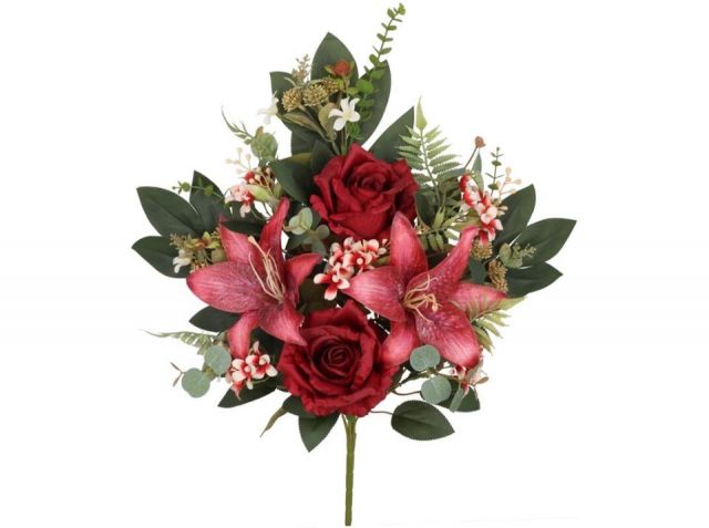 CONJUNTO ROS-LILIUM GLITTER X12-60CM(RJ) 75325