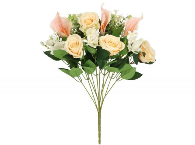 RAMO ROSAS-CALAS X12 *CREMA *405360