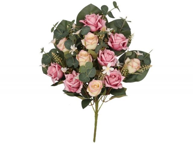 RAMO ENCARADO ROSA-CAPULLO X11 *ROSA 404844