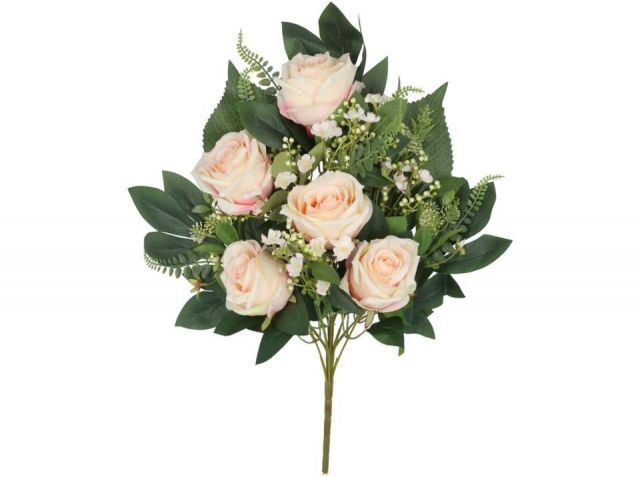 RAMO ENCARADO CAPULLOS LIA X12 *ROSA 404646