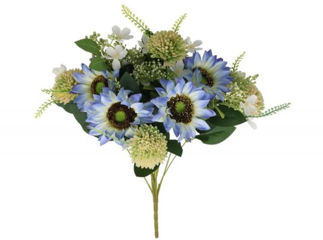 RAMO GIRASOLES*ALIUM X12 *AZUL 405285